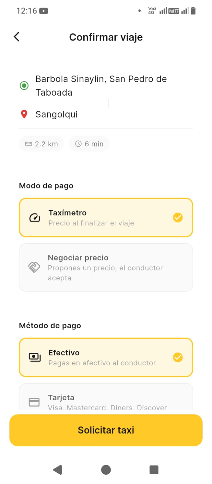 Pana Taxi, una app desarrollada por WinPanther